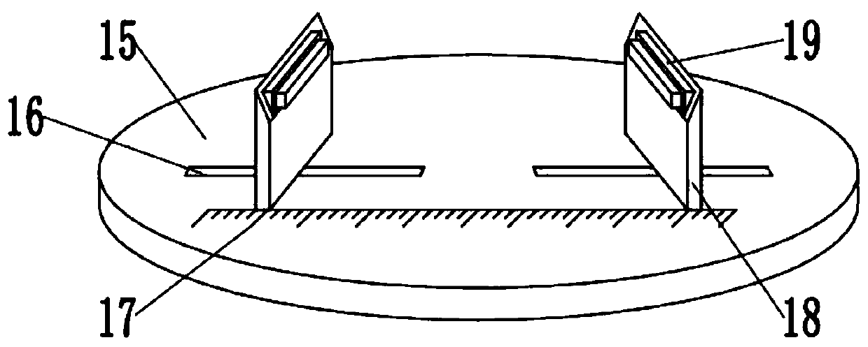 Size detection device with dust removal function for computer case production