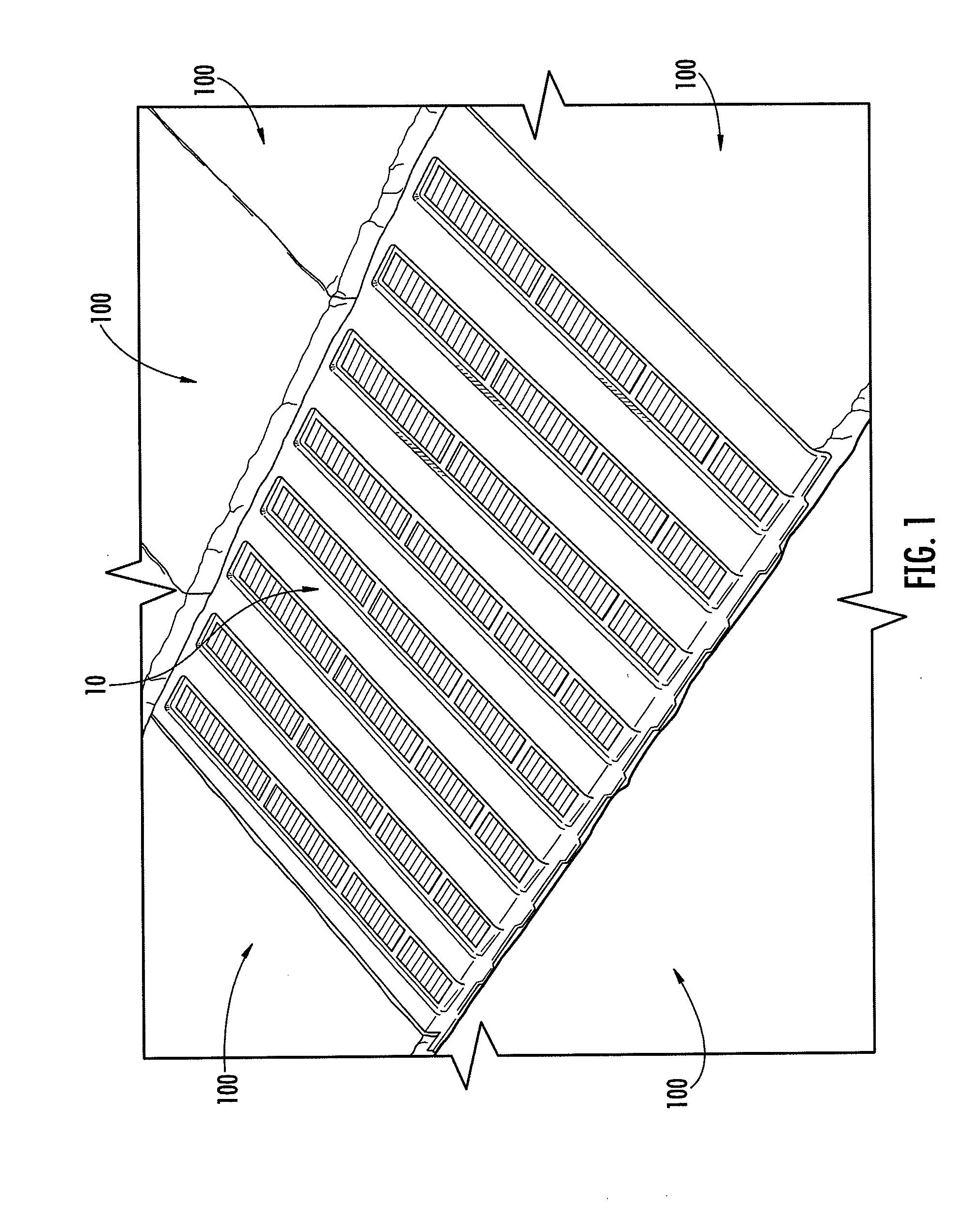 Roof vent having elongated baffles and discharge channels