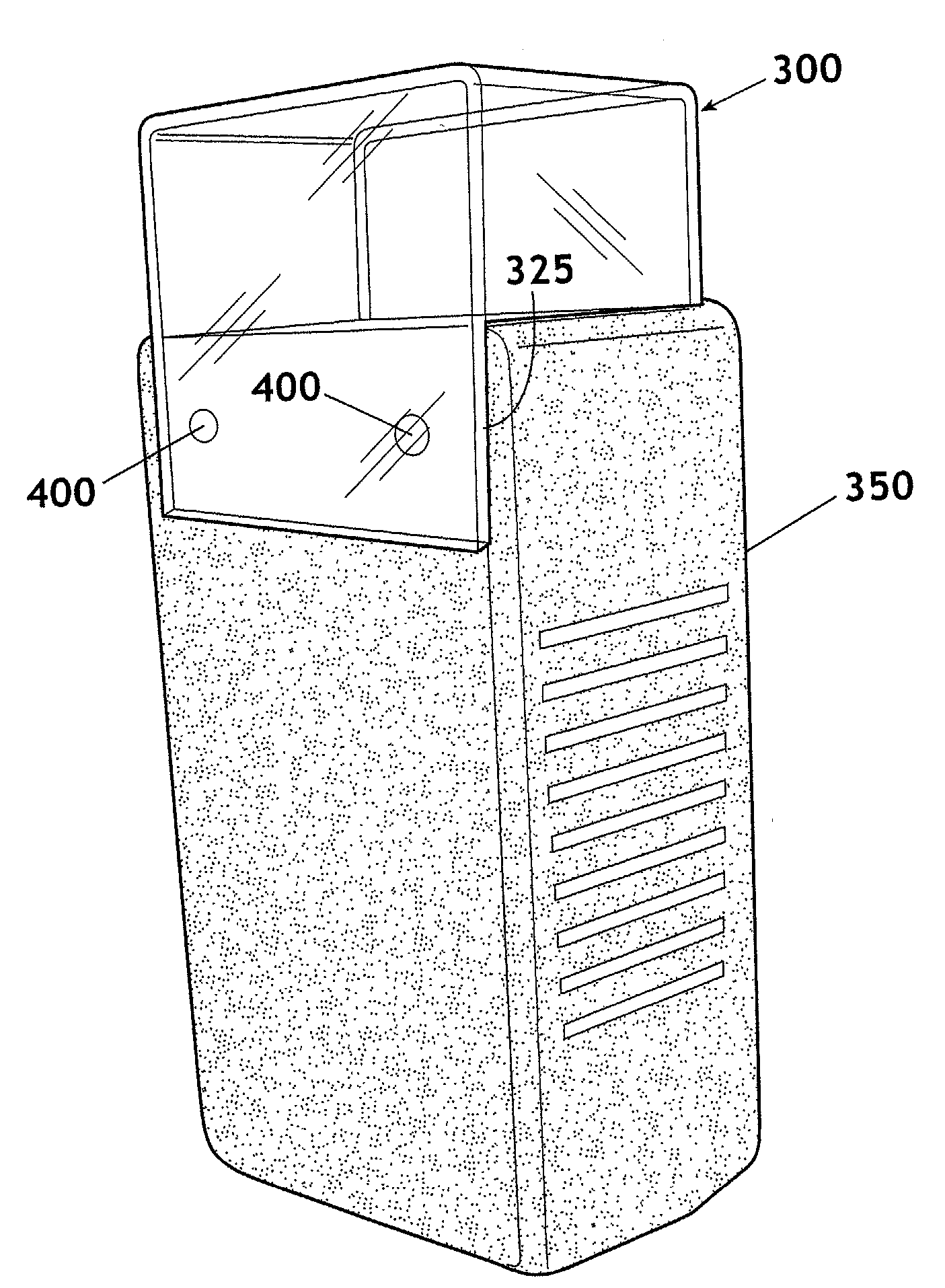Apparatus for lighting a patient monitor front panel
