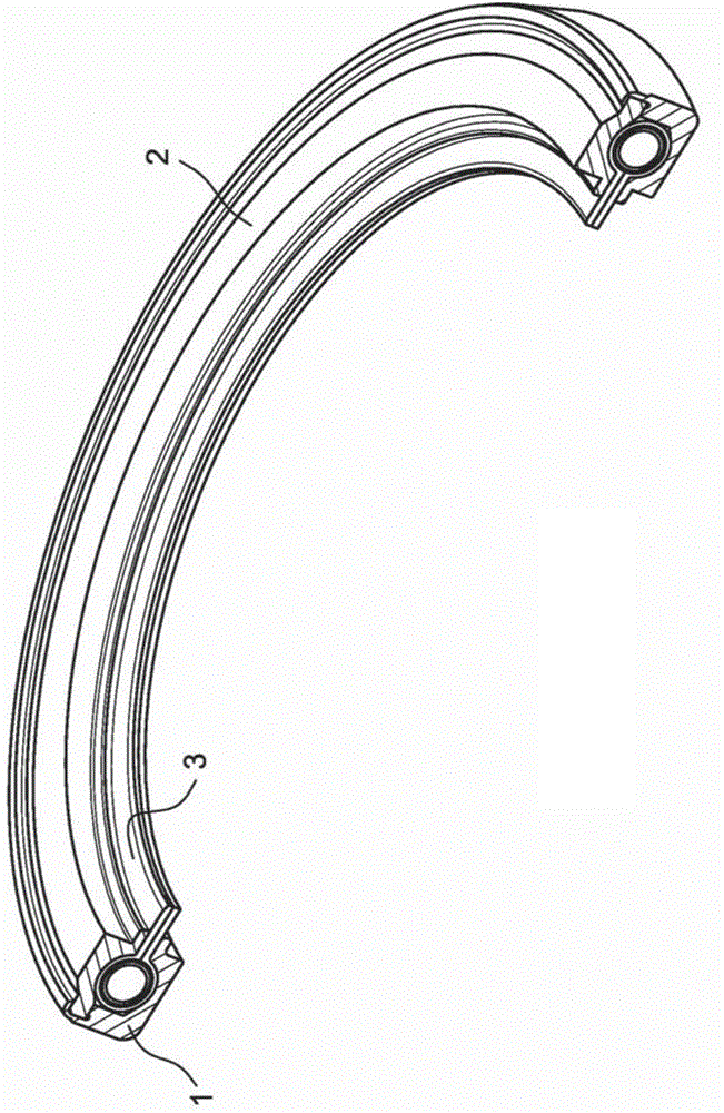 Brush-type circular seal