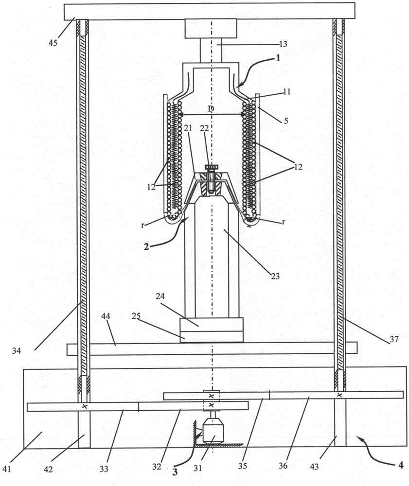 Method and device for measuring pulling-out smoothness of push-in type tubular fabrics