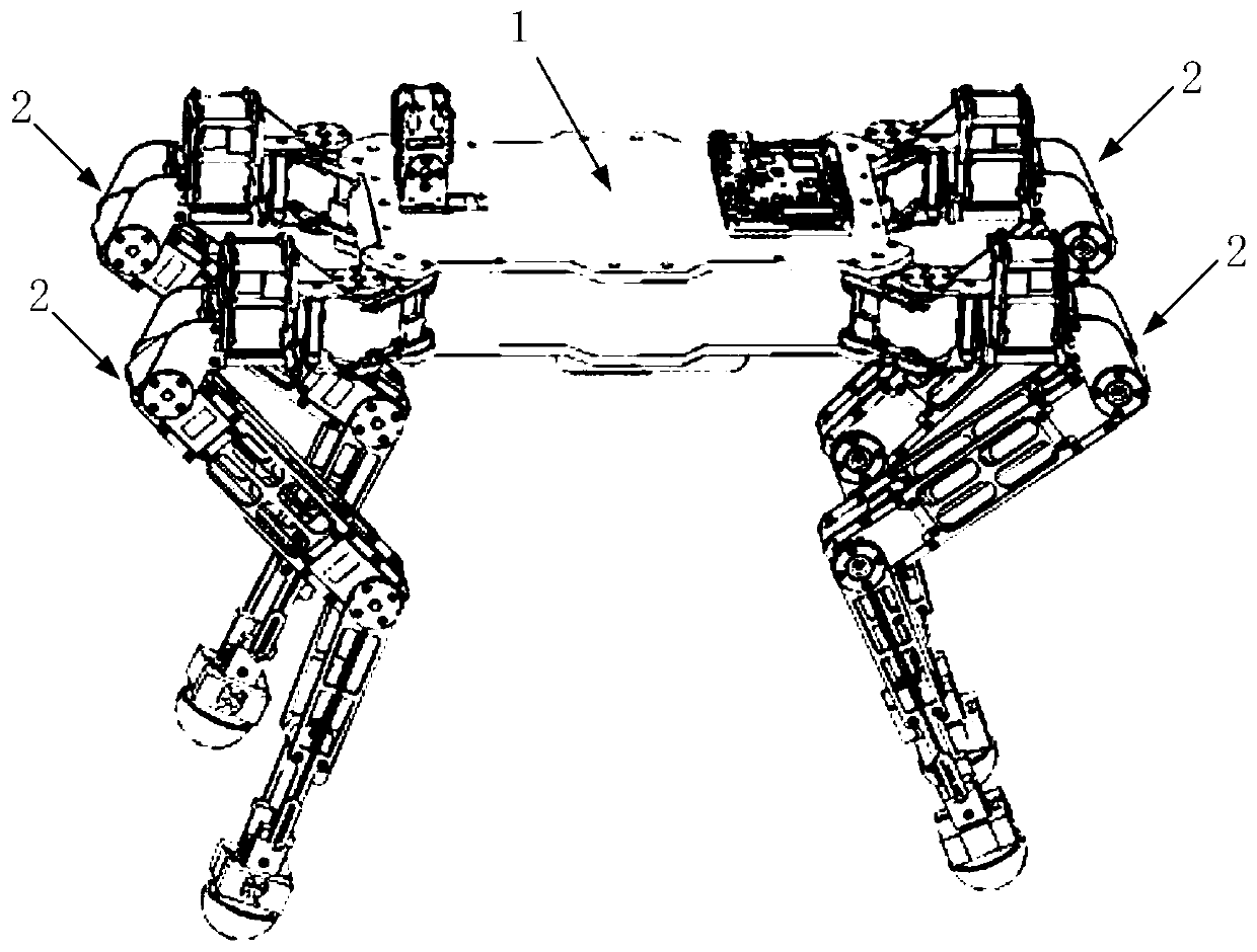 A configuration-changing bionic quadruped robot