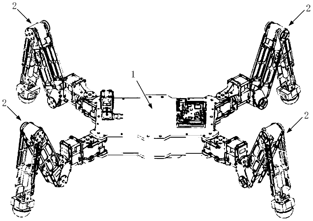 A configuration-changing bionic quadruped robot