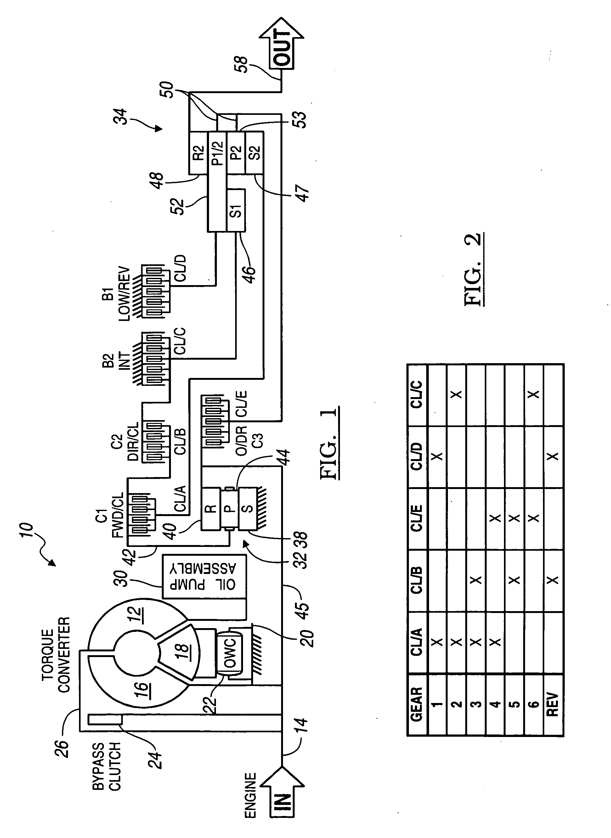 Control of sequential downshifts in a transmission