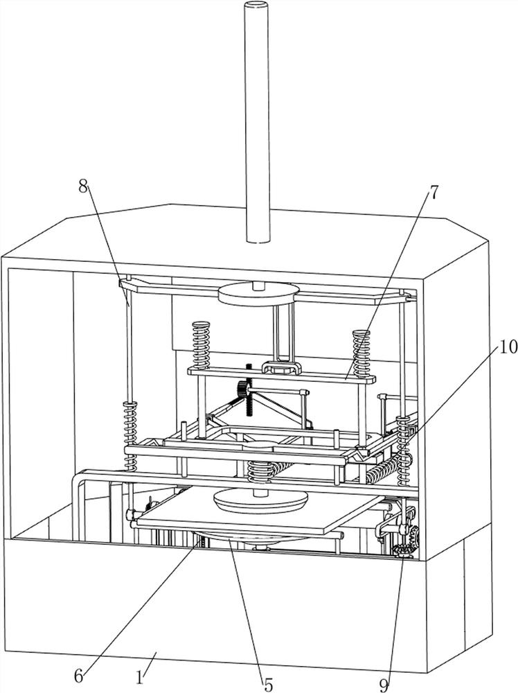 Vertical numerical control machine tool for bending steel plate