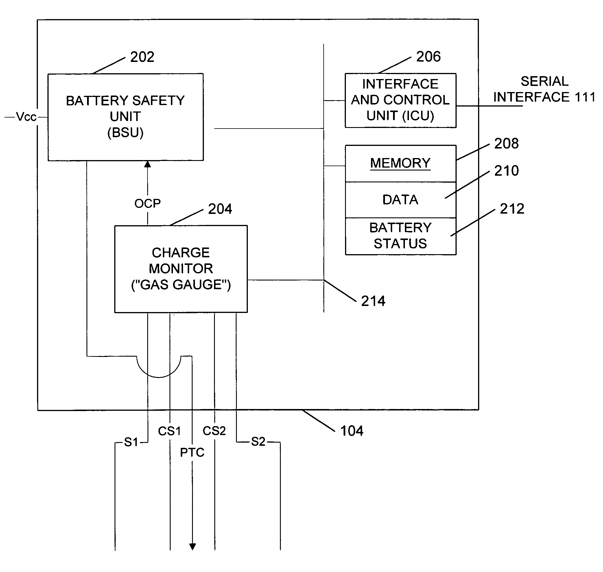 Serial interface for a battery management system