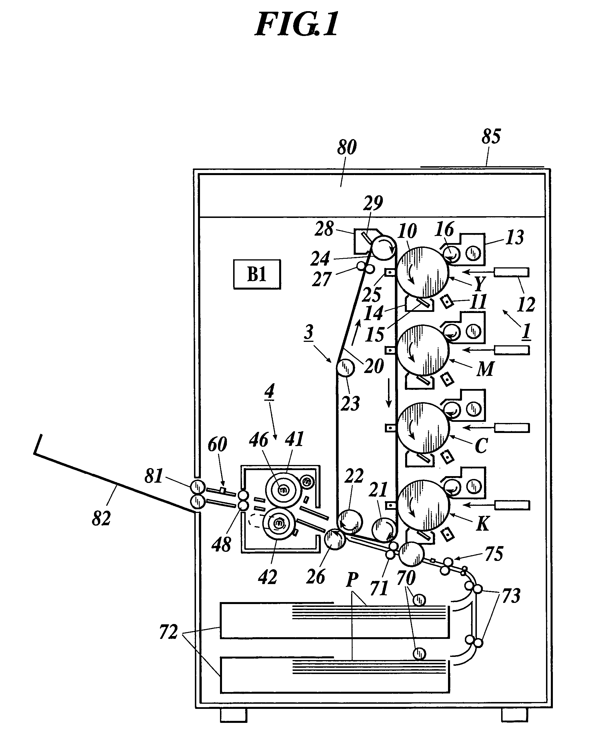 Gloss difference control in a plurality of networked image forming apparatus