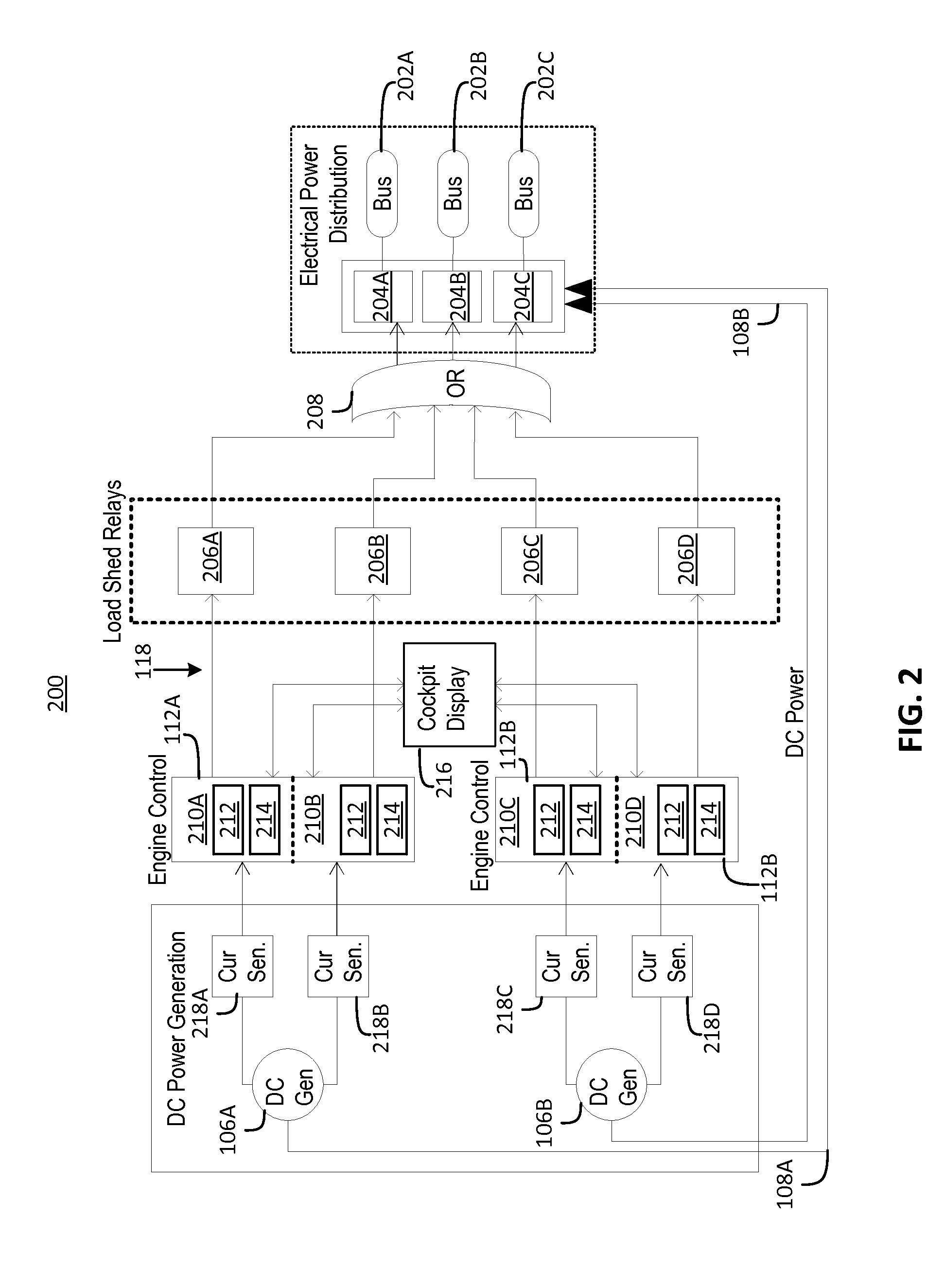 Engine electrical load shed control