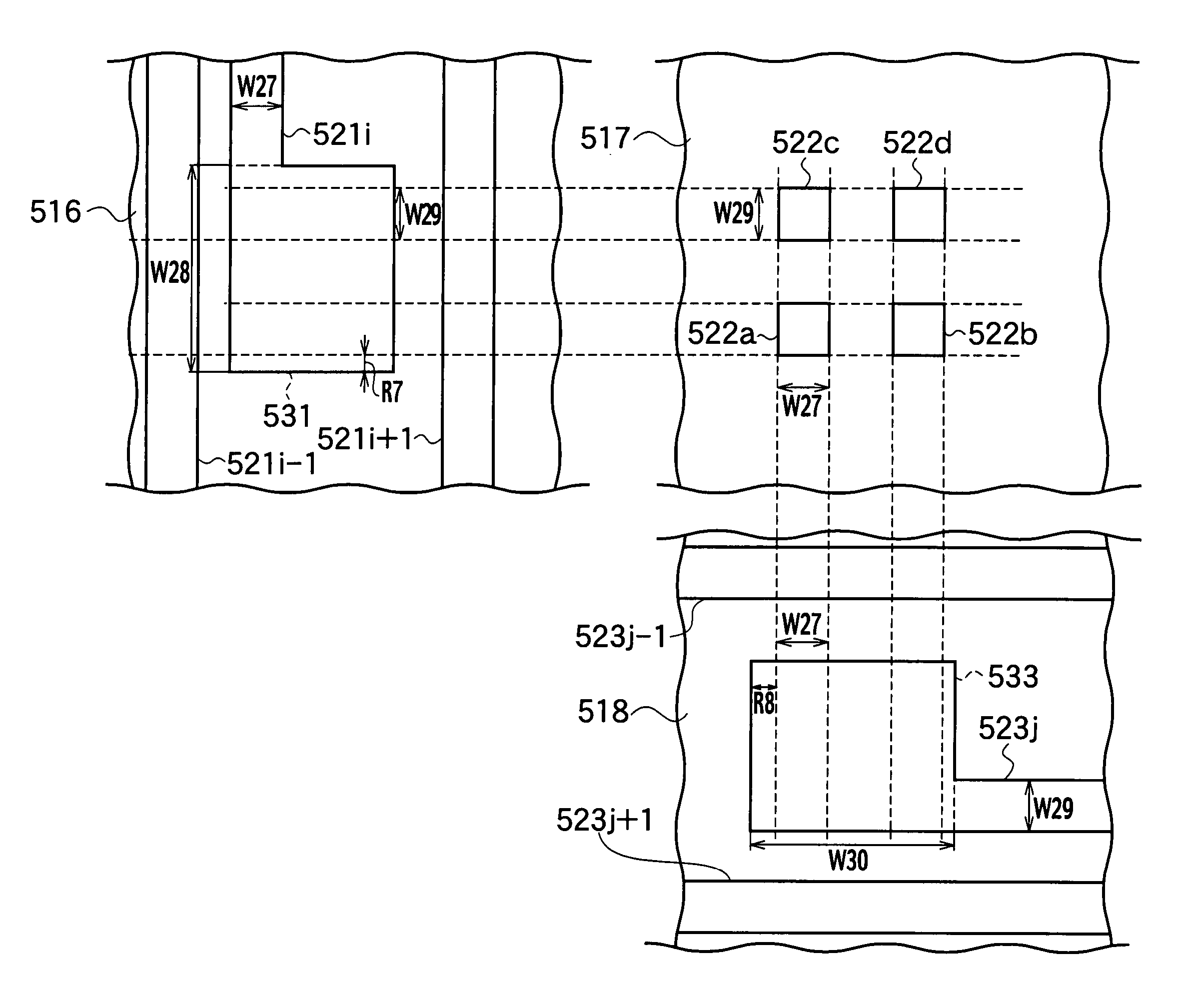 CAD method for arranging via-holes, a CAD tool, photomasks produced by the CAD method, a semiconductor integrated circuit manufactured with photomasks and a computer program product for executing the CAD method
