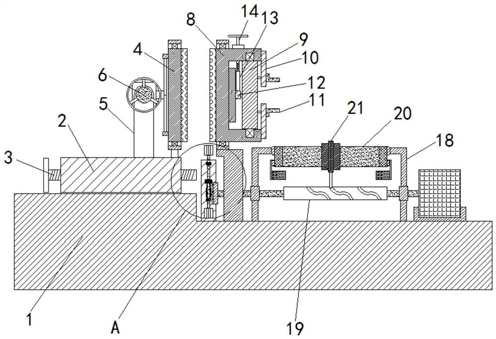 Fixing device for precision casting grinding