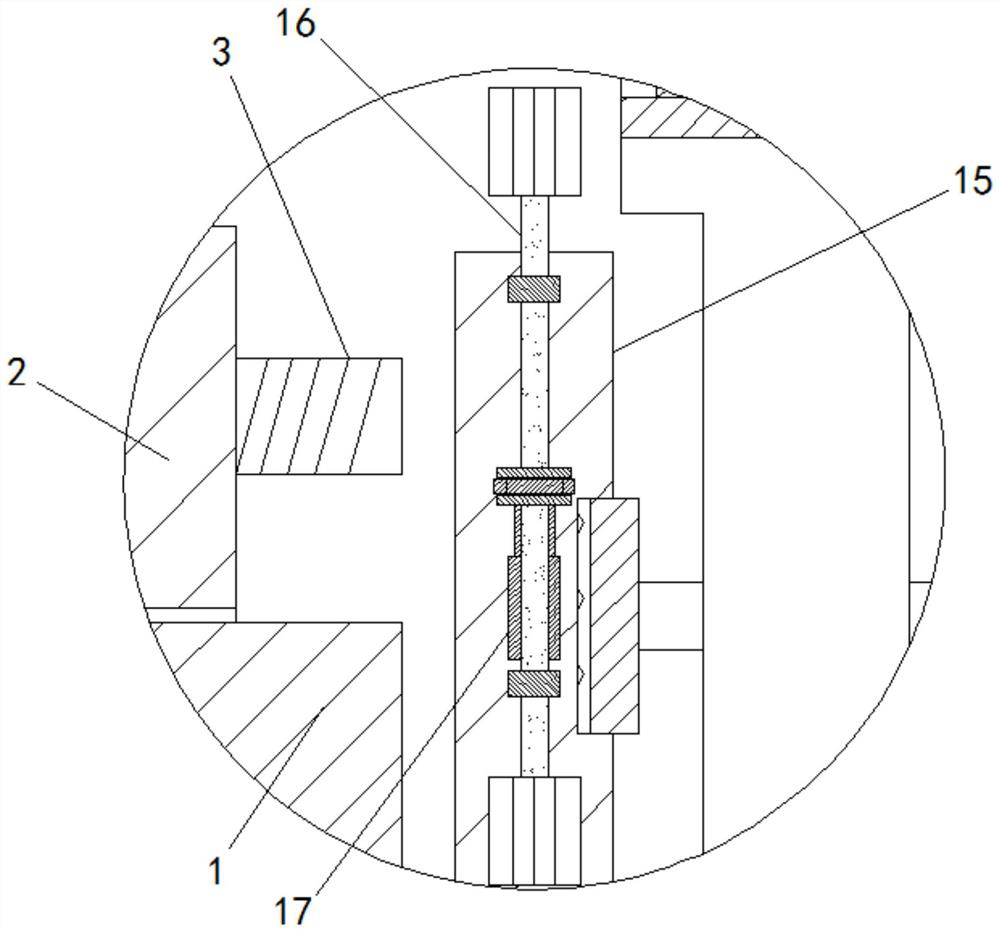 Fixing device for precision casting grinding