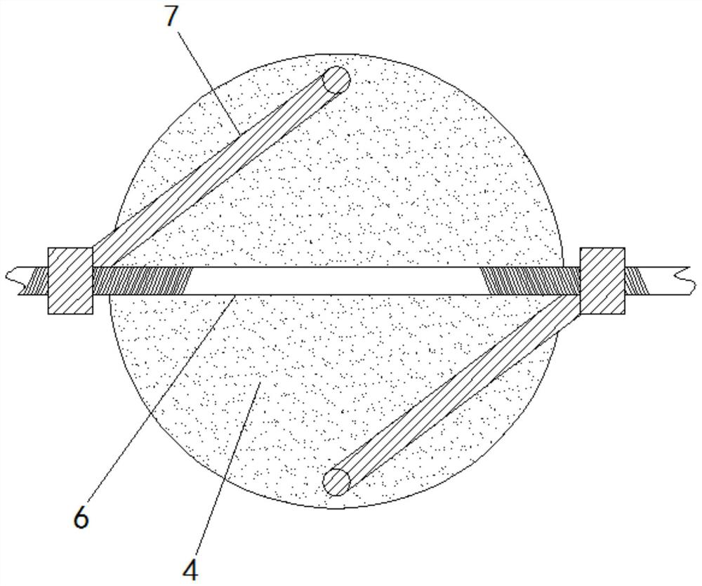 Fixing device for precision casting grinding