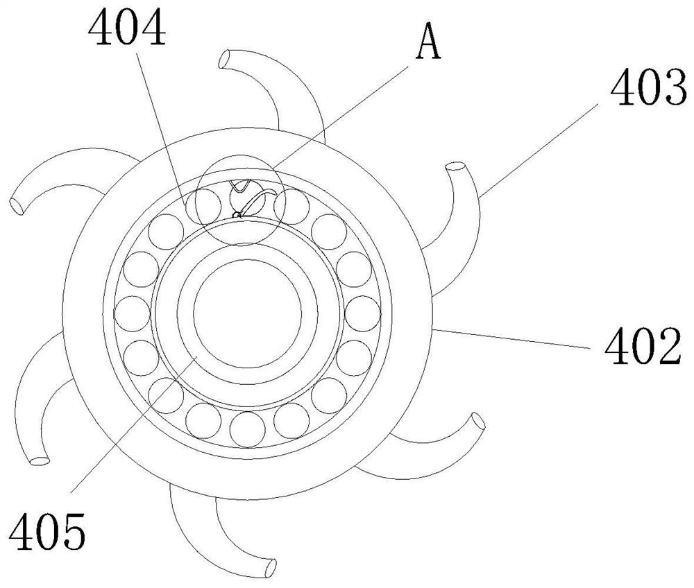 A bottled drinking water plastic barrel blow molding device