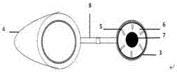 Centrifugal solid-phase enzyme cutting column, preparation method and application thereof