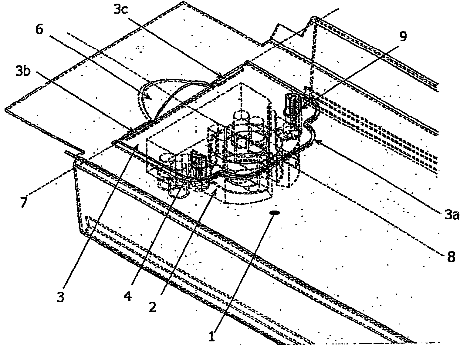 Luminaire having rotatable lampholder support