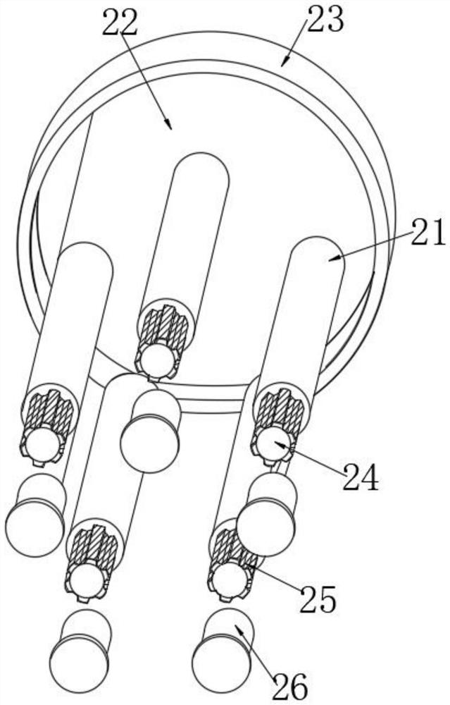 B-ultrasonic examination device for ophthalmology department