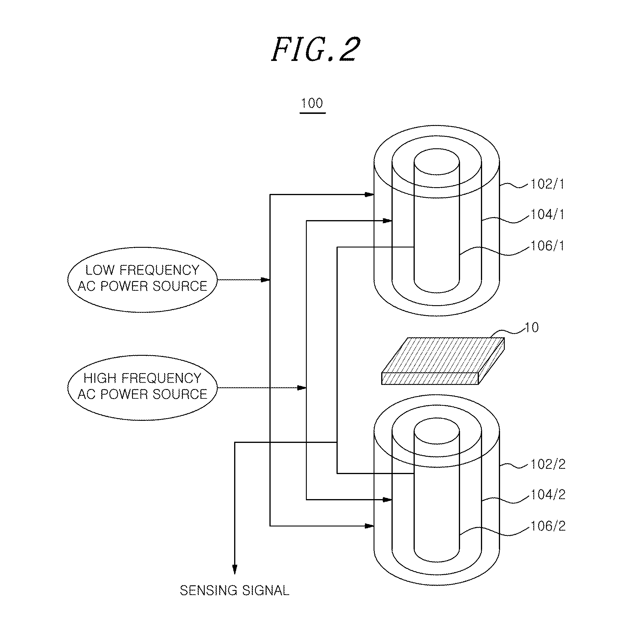 Apparatus for magnetic particle imaging