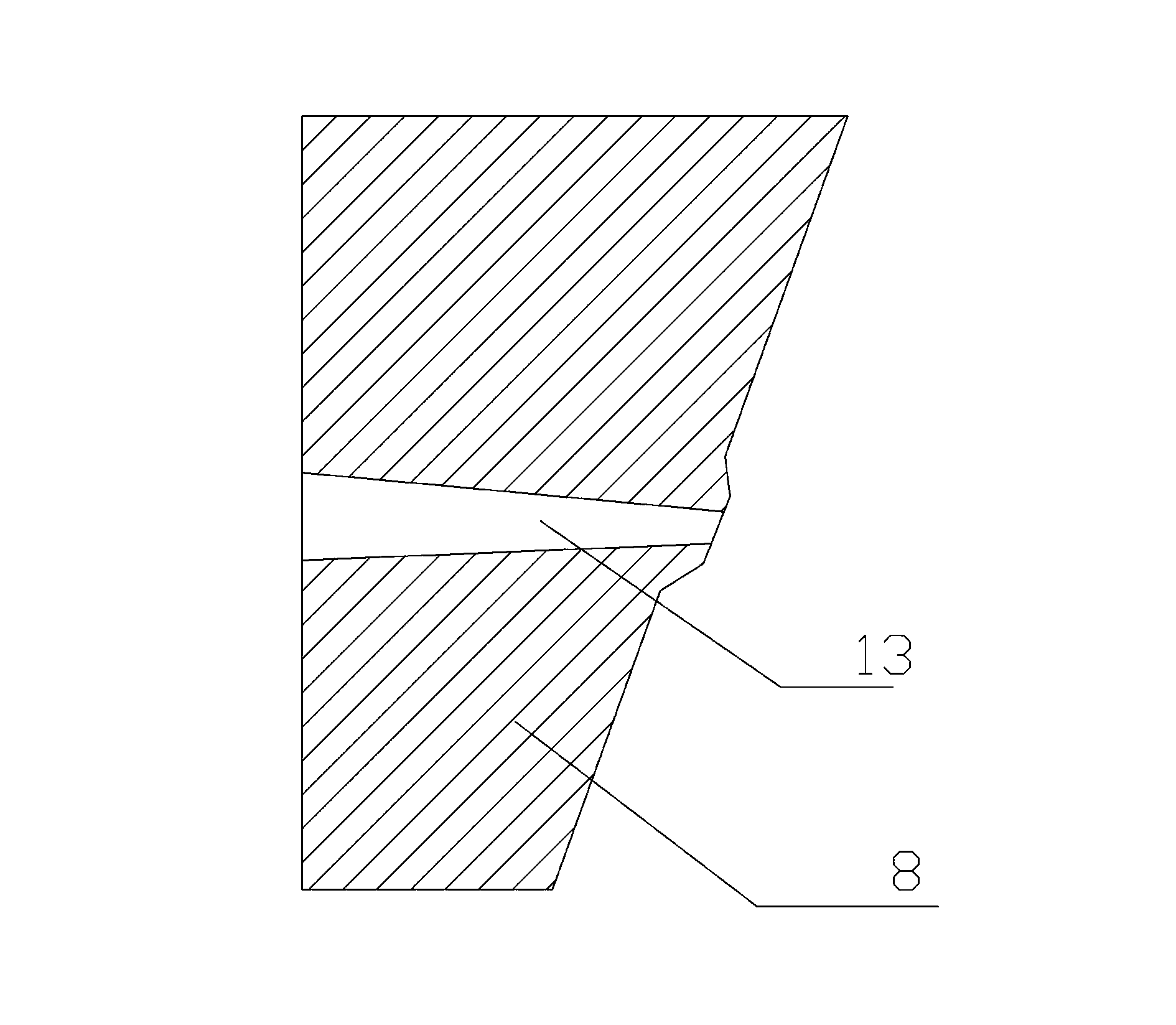 Forming equipment and forming method for macrofiber-reinforced thermoplastic resin