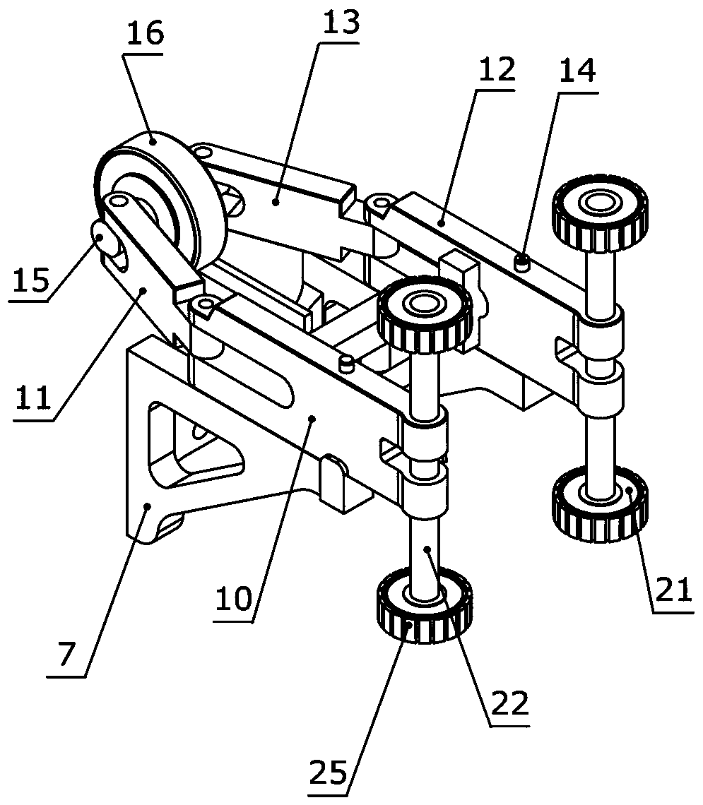 Modularized vertical abutting device for bicycle