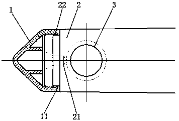 Combined structure of aluminum sleeve for spindle of spinning frame