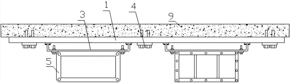 Integrated air duct system and mounting method thereof