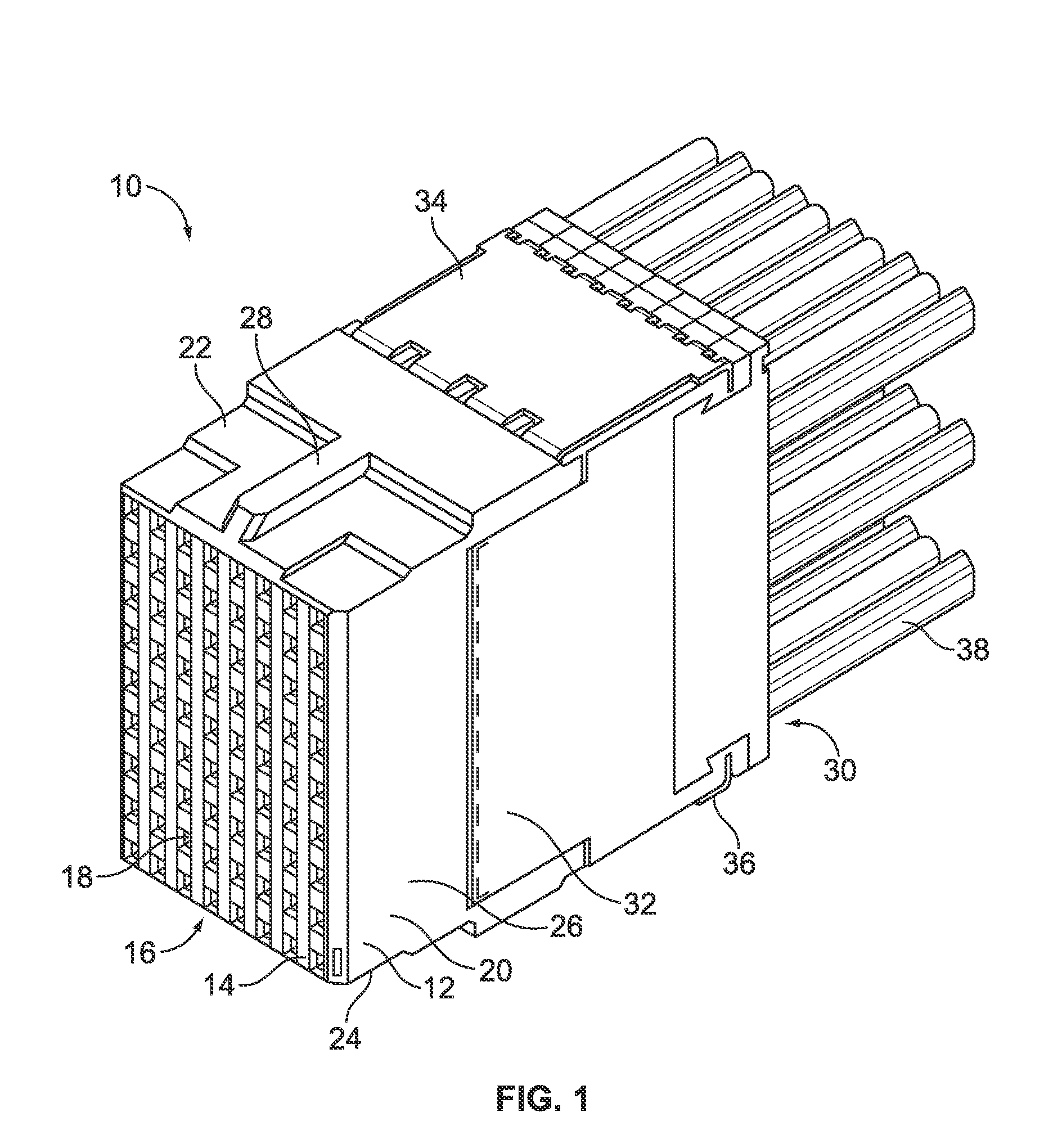 Connector assembly having a compensation circuit component
