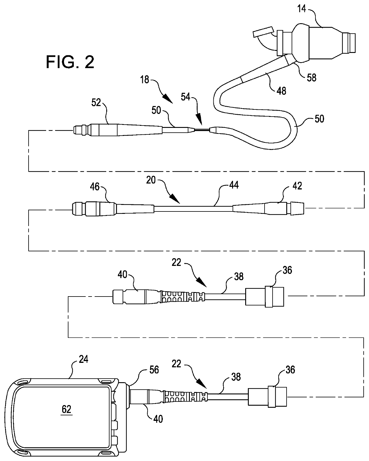 Modular flying lead cable and methods for use with heart pump controllers