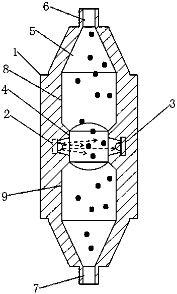 Beta-ray particulate matter concentration detection sensor and detection method thereof