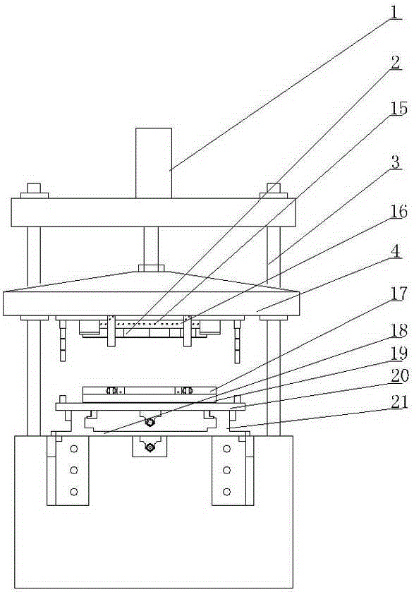 Side undercut mechanism of car radiator side panel