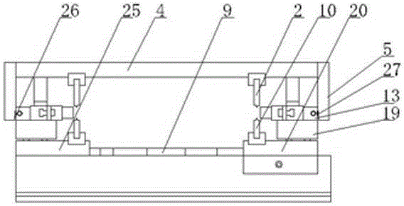 Side undercut mechanism of car radiator side panel