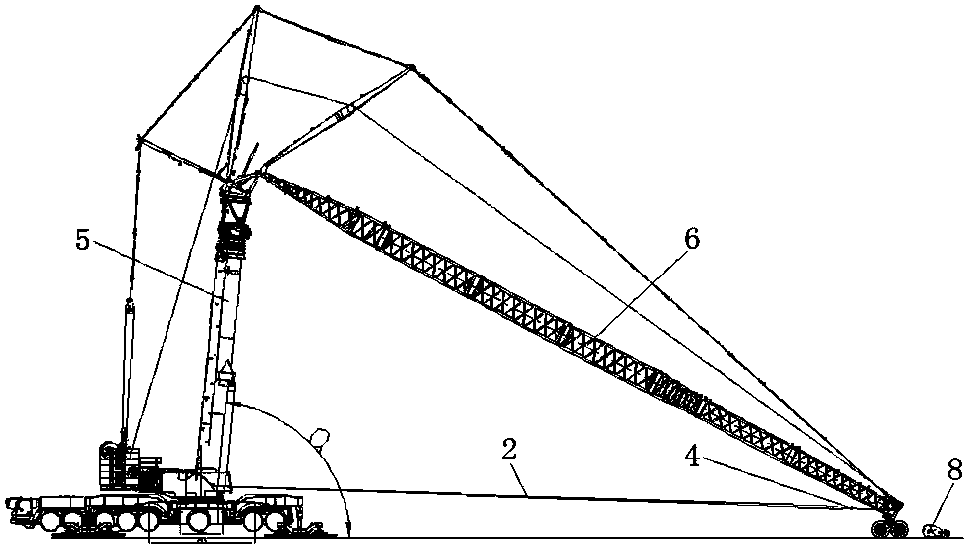 Hoisting and winching control device capable of preventing rope from messing and control method