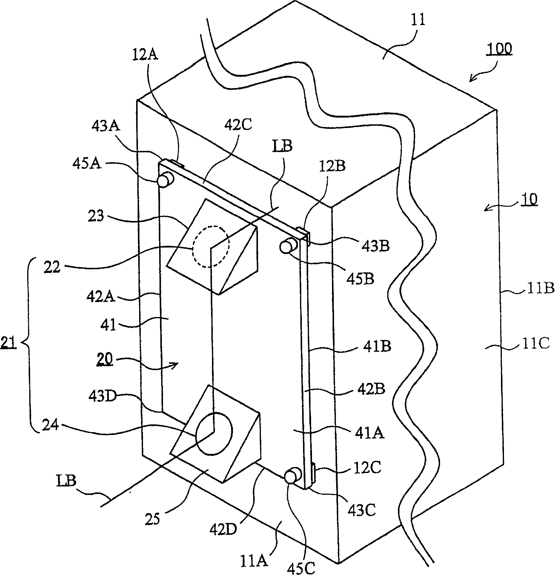 Laser oscillation device