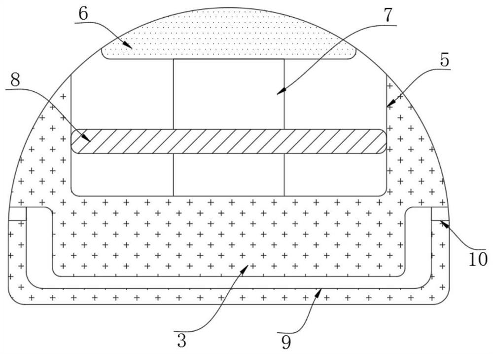 A self-adjusting speed bump for a sponge city