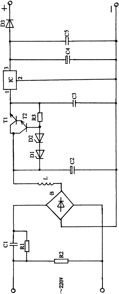 Constant-voltage constant-current LED bulb light driver