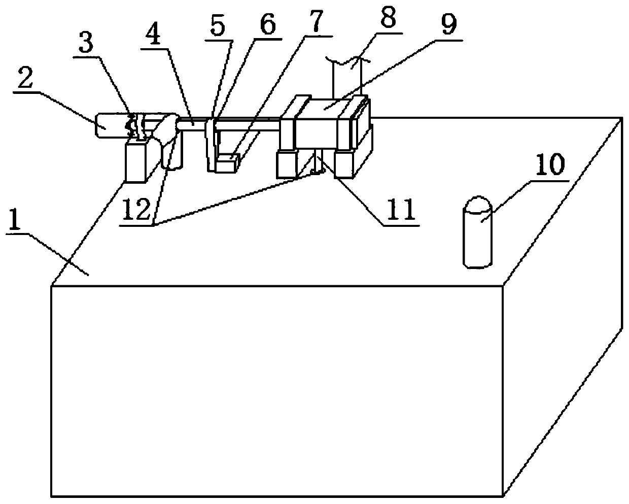 Water tank ventilation and dehumidification device