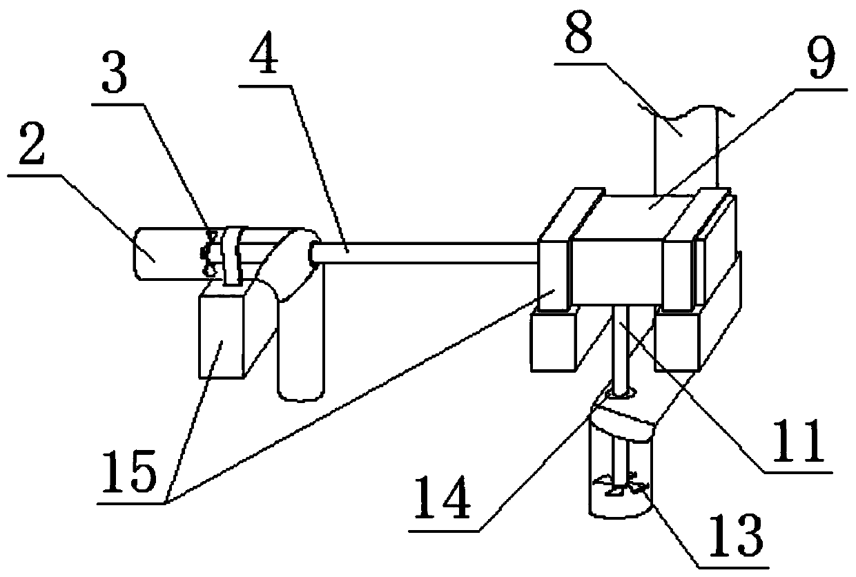 Water tank ventilation and dehumidification device