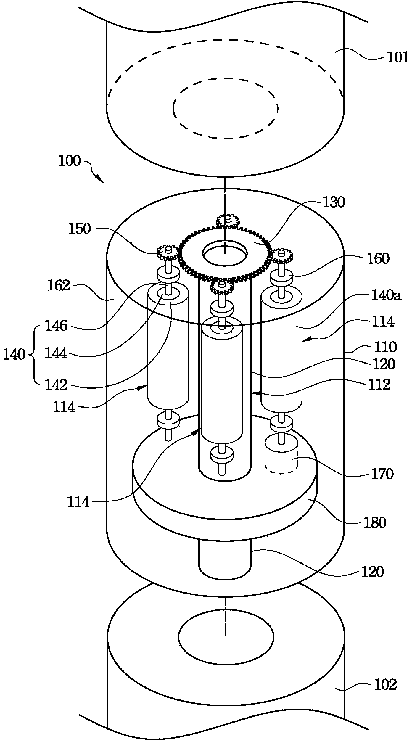 Mechanical joint and robot arm comprising same