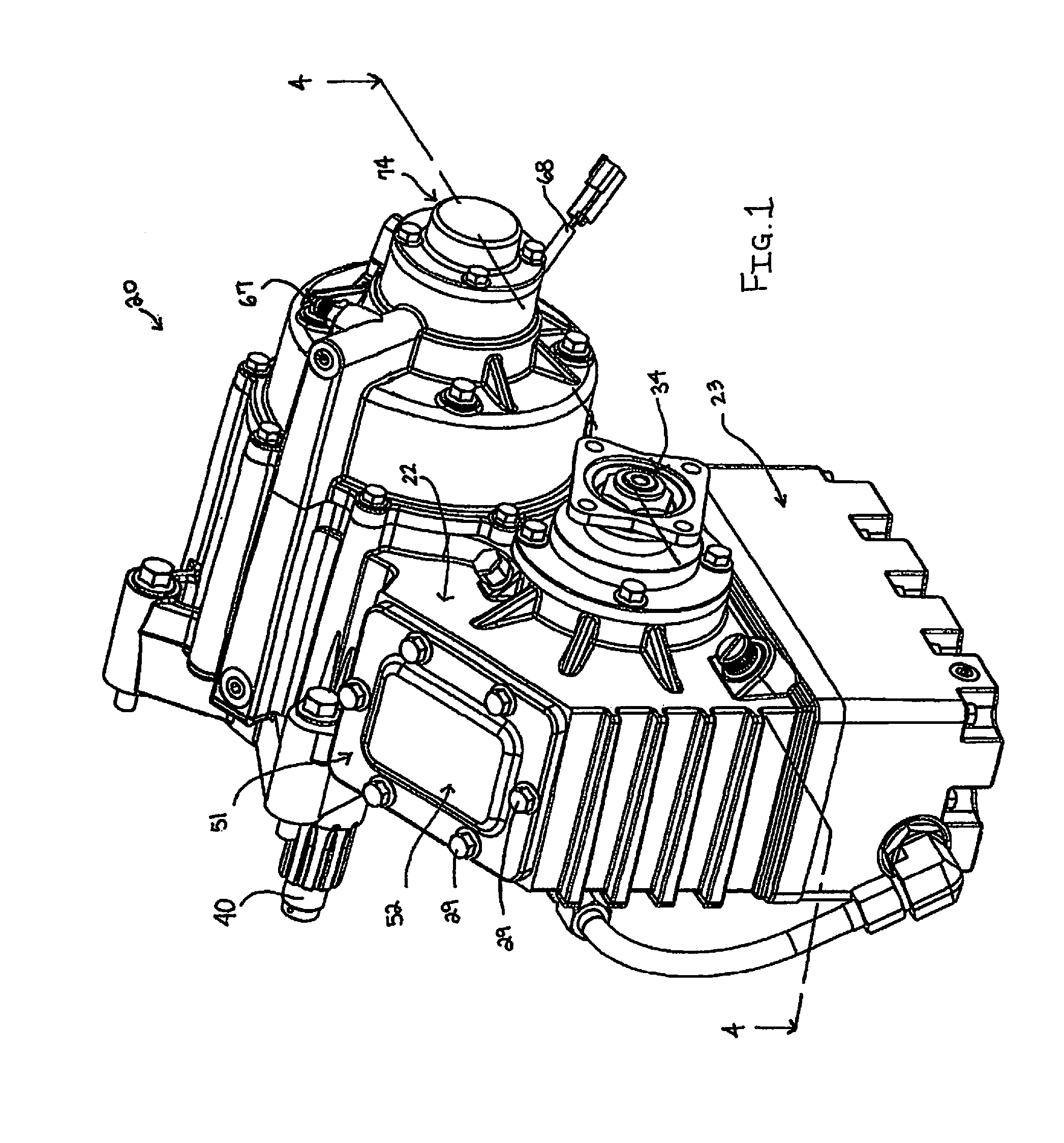 Pump transmission with PTO gear and independently clutched impeller