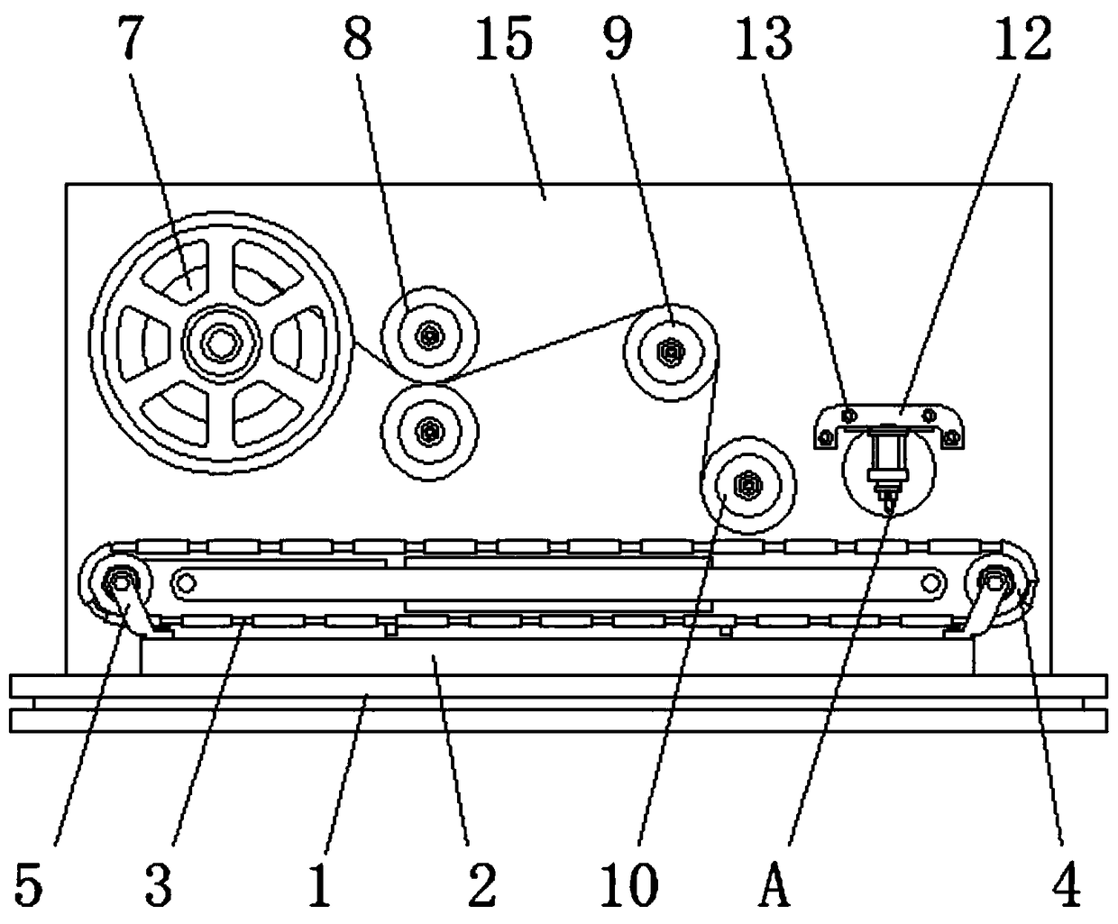 A chip mounting machine for LED circuit board production