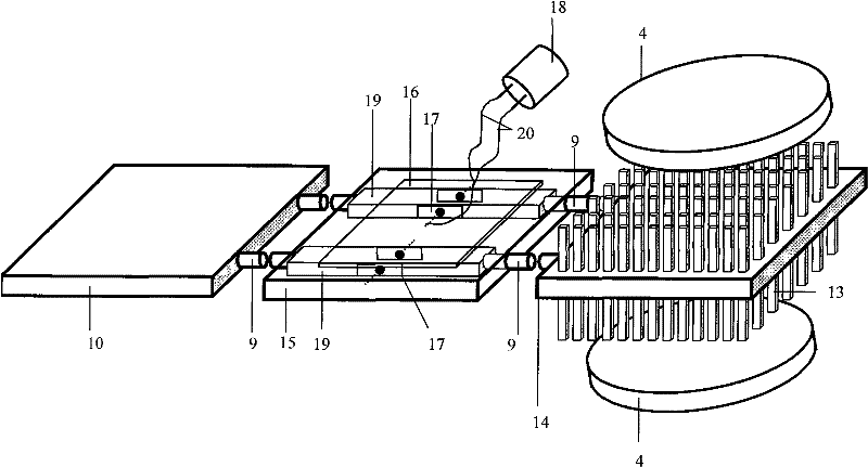Air-conditioning and refrigeration system using liquid metal heat dissipation