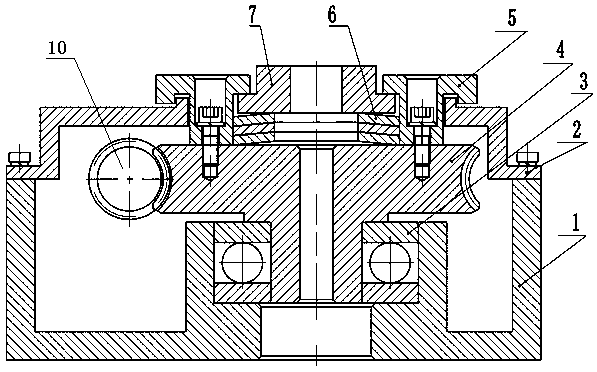 An automatic rotating device for the polished rod of the pumping unit