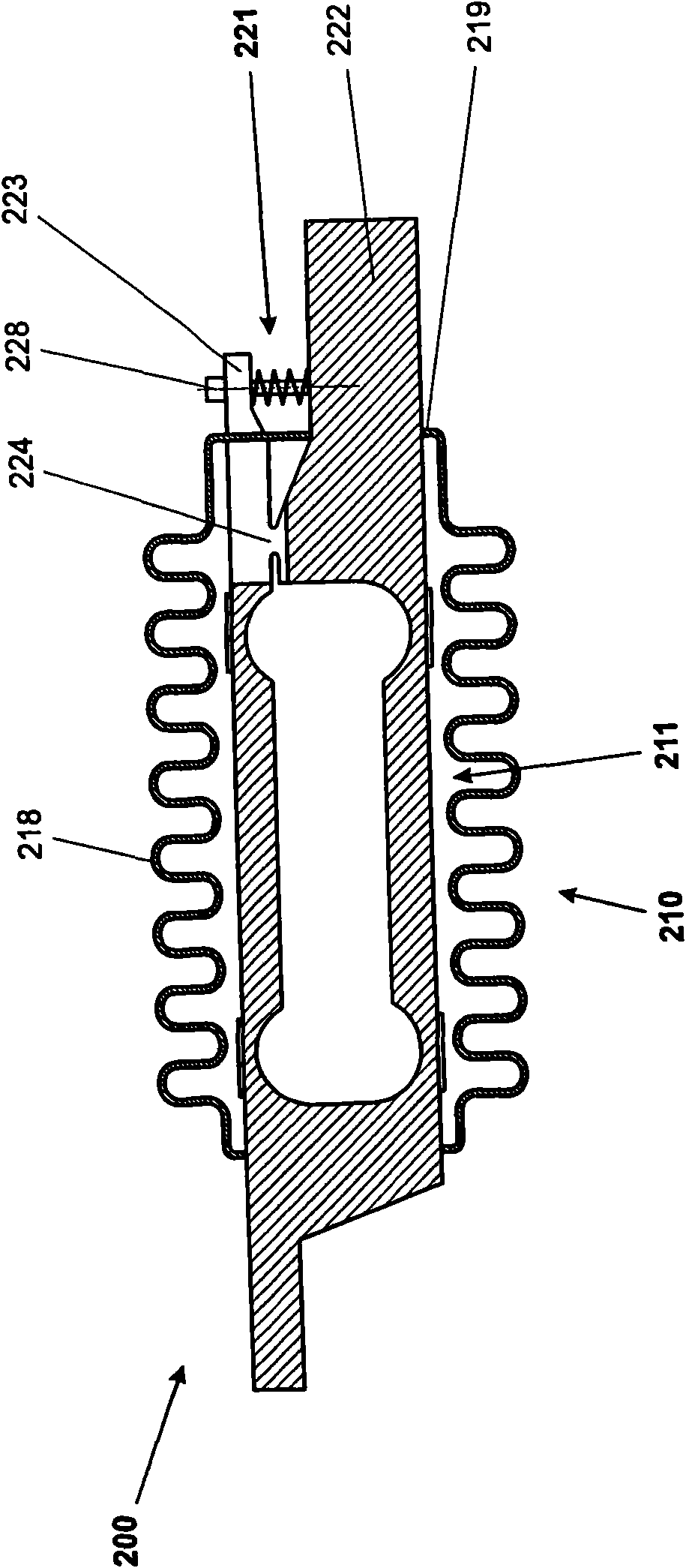 Encapsulated weighing cell with eccentric load error adjustment