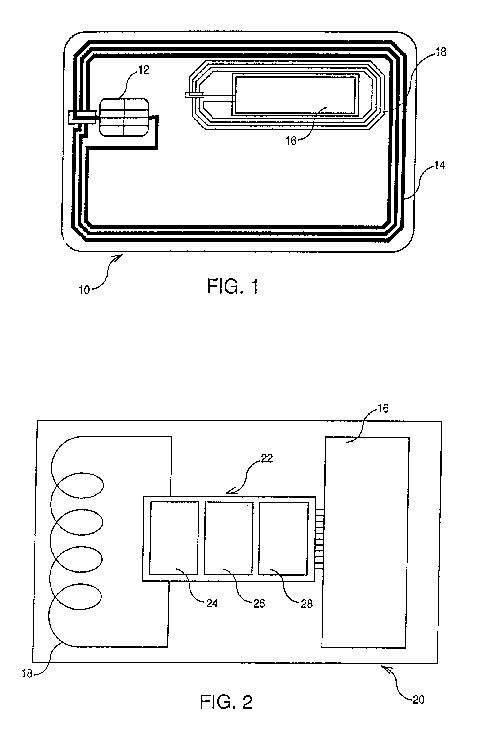 Contact-free display peripheral device for contact-free portable object