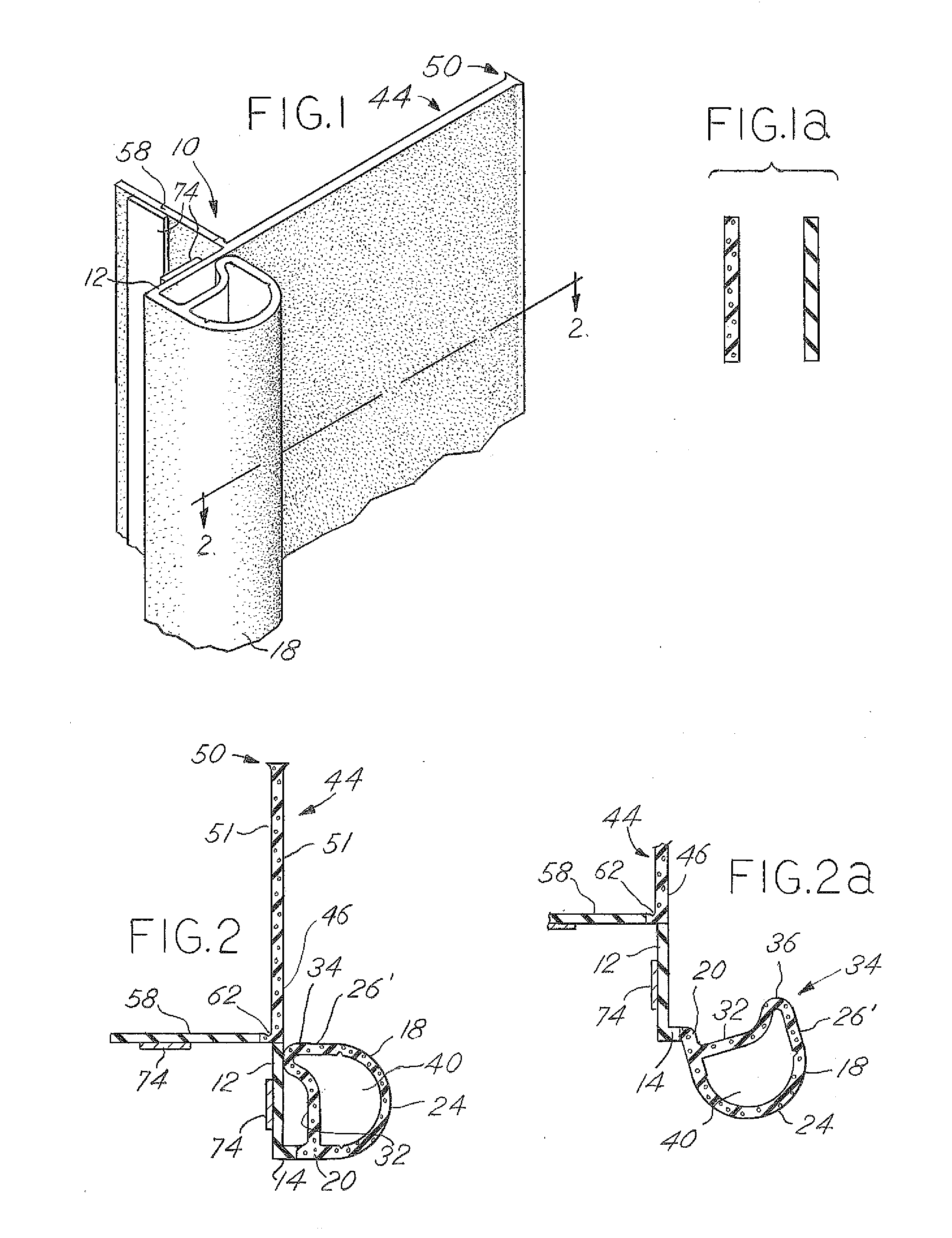 Sealing system for slide out rooms