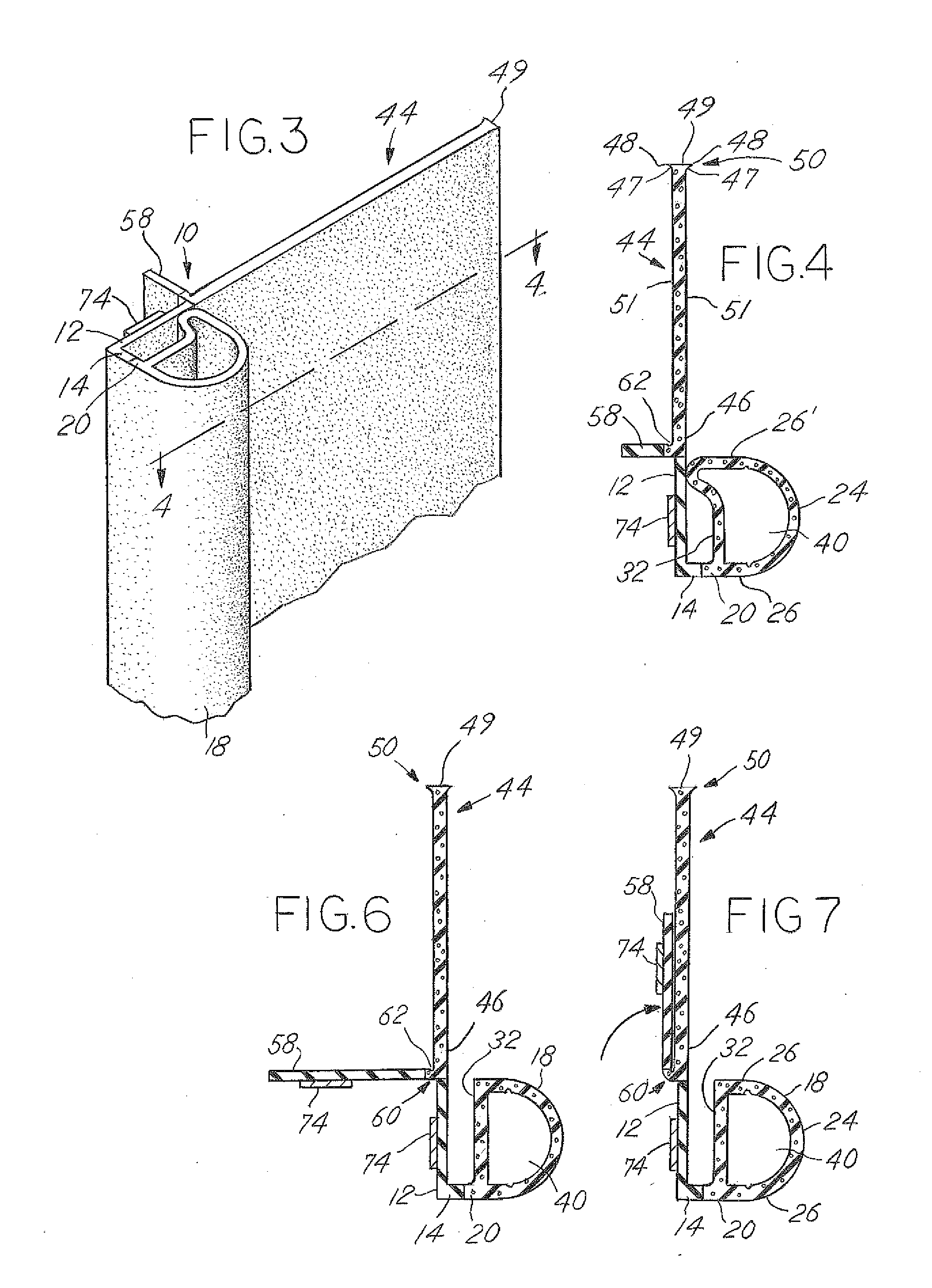 Sealing system for slide out rooms