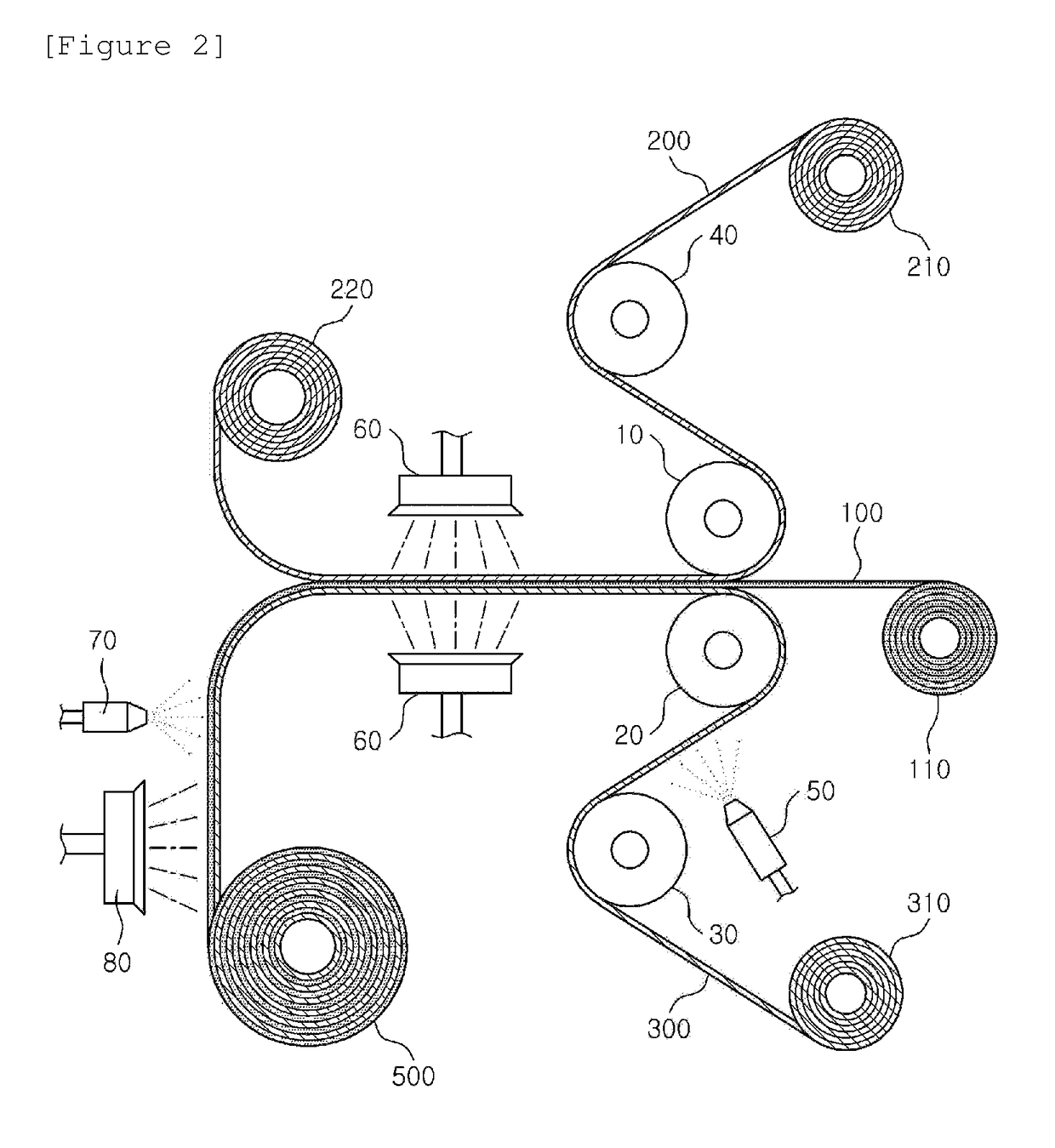 Method for manufacturing one-sided thin polarizing plate