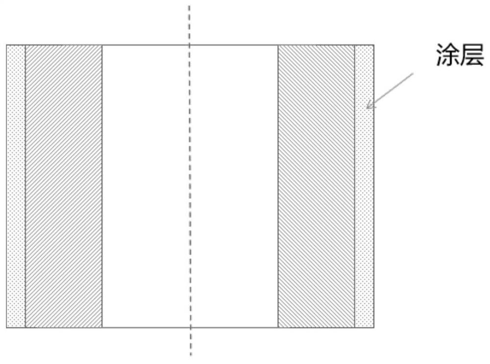 Preparation method of aluminum oxide vacuum tube with anti-flashover coating