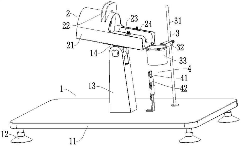 Collecting device for intestinal flora