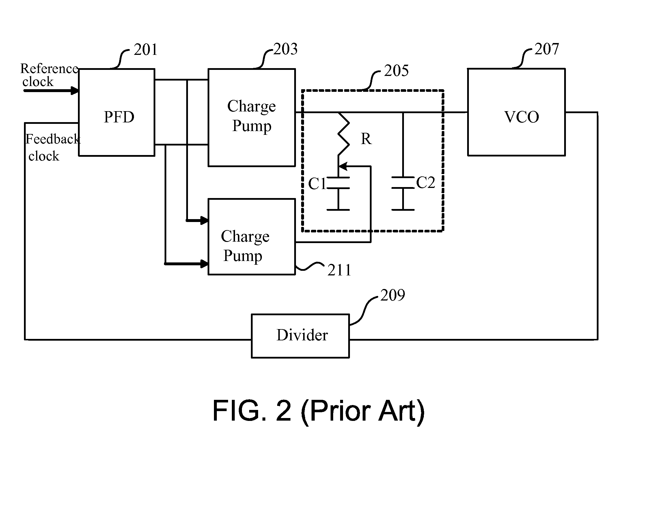 Adjustable pole and zero location for a second order low pass path filter used in a phase lock loop circuit