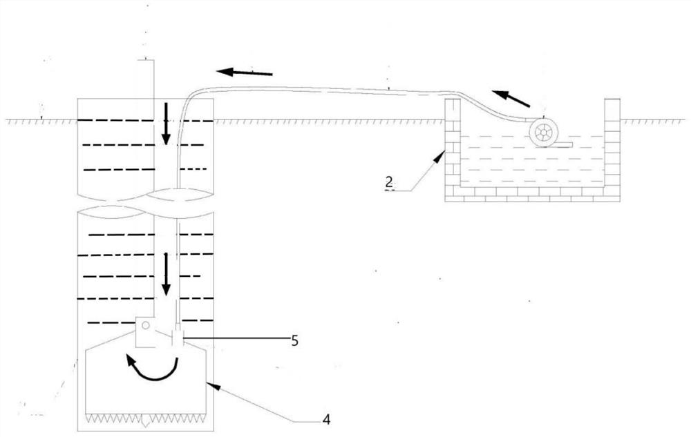 Drilling pile forming construction method